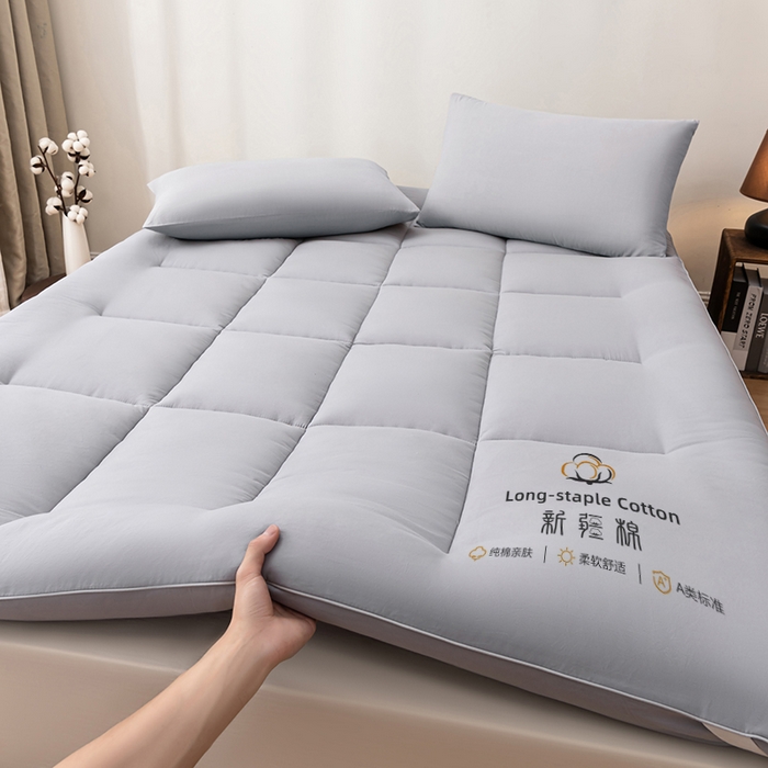 91家纺网 家纺一手货源 找家纺 （总）思雅庭 2025新疆棉花床垫褥子宿舍学生榻榻米折叠加厚垫子棉絮