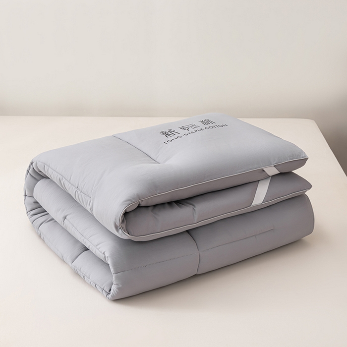 91家纺网 家纺一手货源 找家纺 思雅庭 2025新疆棉花床垫褥子宿舍学生榻榻米折叠加厚垫子棉絮 灰色-款式一