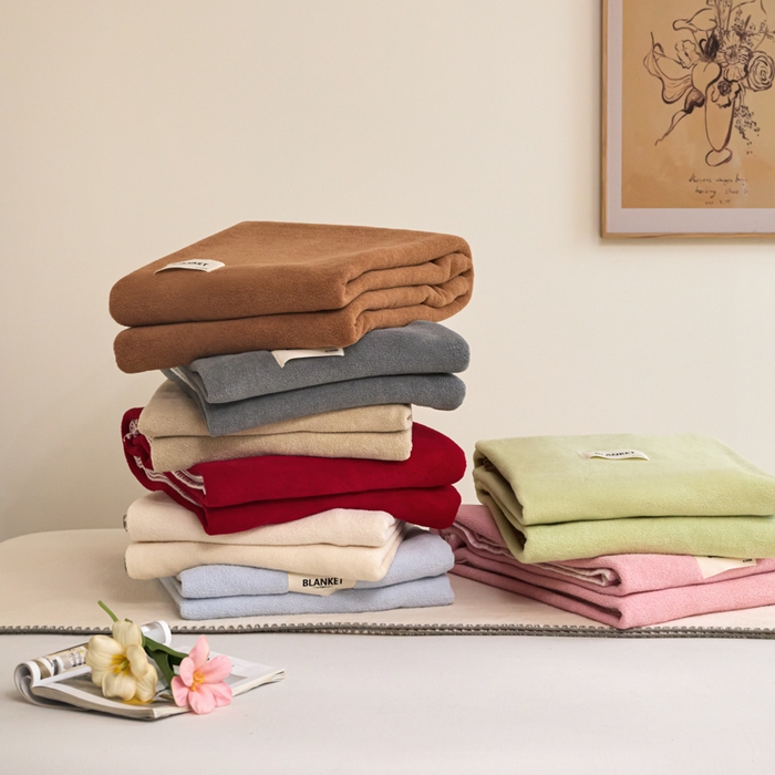 （总）艾佳 2025新款绵羊绒毛毯毯子