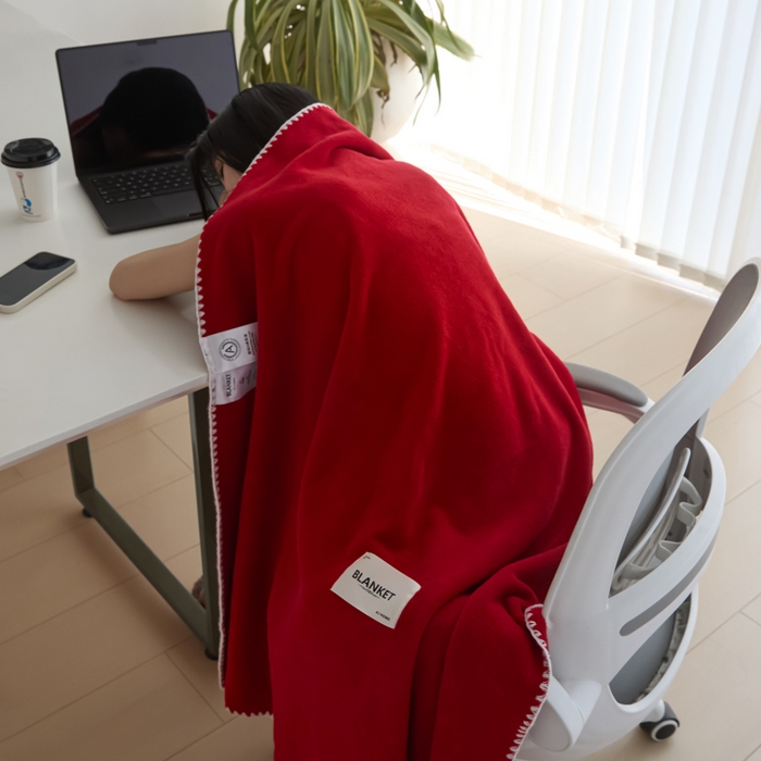 91家纺网 家纺一手货源 找家纺 艾佳 2025新款绵羊绒毛毯毯子 安格拉红