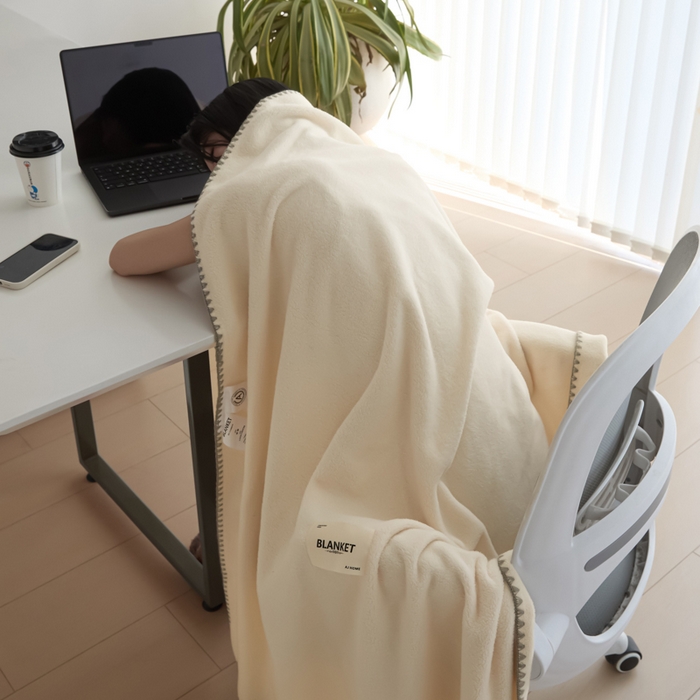 91家纺网 家纺一手货源 找家纺 艾佳 2025新款绵羊绒毛毯毯子 珍珠白