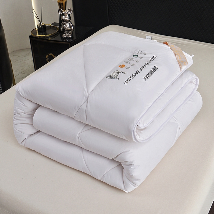 91家纺网 家纺一手货源 找家纺 （总）棠婷 2025新款羊绒被-纯色系列