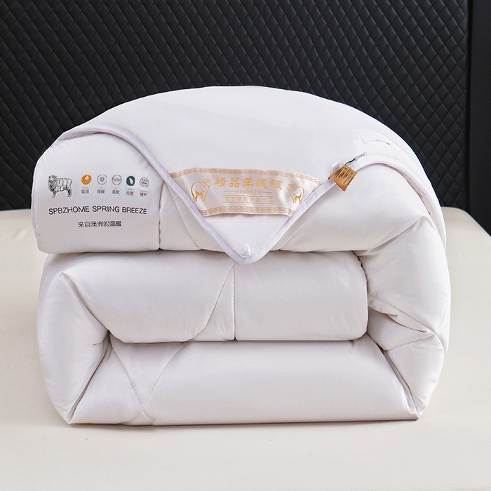 91家纺网 家纺一手货源 找家纺 （总）棠婷 2025新款羊绒被-纯色系列