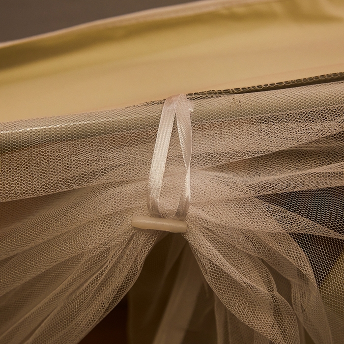 91家纺网 家纺一手货源 找家纺 卓尔居 2025新款学生遮光床帘卡通ZR学生蚊帐 灰色-粉毛炸炸君