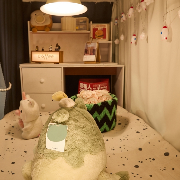 91家纺网 家纺一手货源 找家纺 卓尔居 2025新款学生遮光床帘蚊帐-遮光大师系列 蓝灰