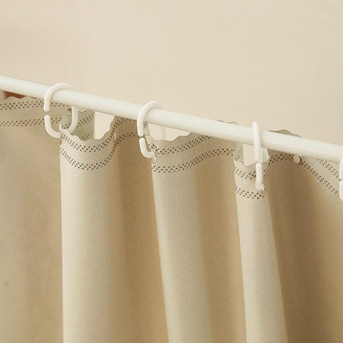 91家纺网 家纺一手货源 找家纺 卓尔居 2025新款学生遮光床帘蚊帐-遮光大师系列 米色