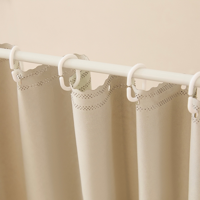 91家纺网 家纺一手货源 找家纺 卓尔居 2025新款学生遮光床帘卡通ZR学生蚊帐 米色-烘培小熊