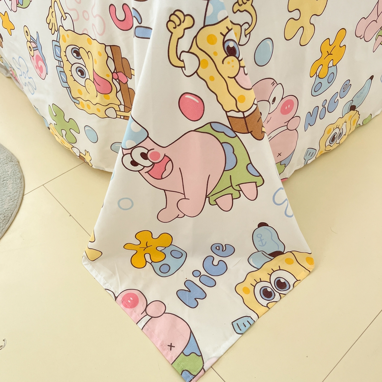 91家纺网 家纺一手货源 找家纺 茉礼 2025新款高克重水洗云朵棉毛巾绣四件套学生季可爱卡通-况味 星星历险记