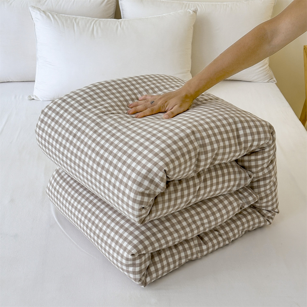 91家纺网 家纺一手货源 找家纺 （总）凌云家纺 2025新款A类可拆洗全棉大豆被子全棉纯棉单人学生宿舍加厚保暖冬被春秋被芯棉被