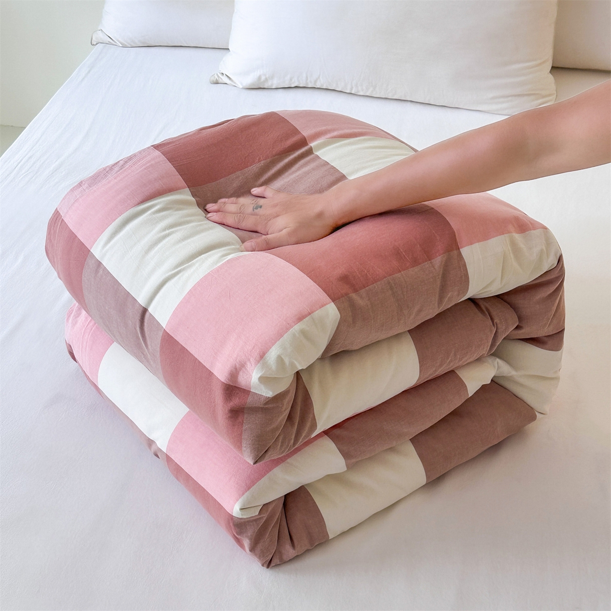 91家纺网 家纺一手货源 找家纺 （总）凌云家纺 2025新款A类可拆洗全棉大豆被子全棉纯棉单人学生宿舍加厚保暖冬被春秋被芯棉被