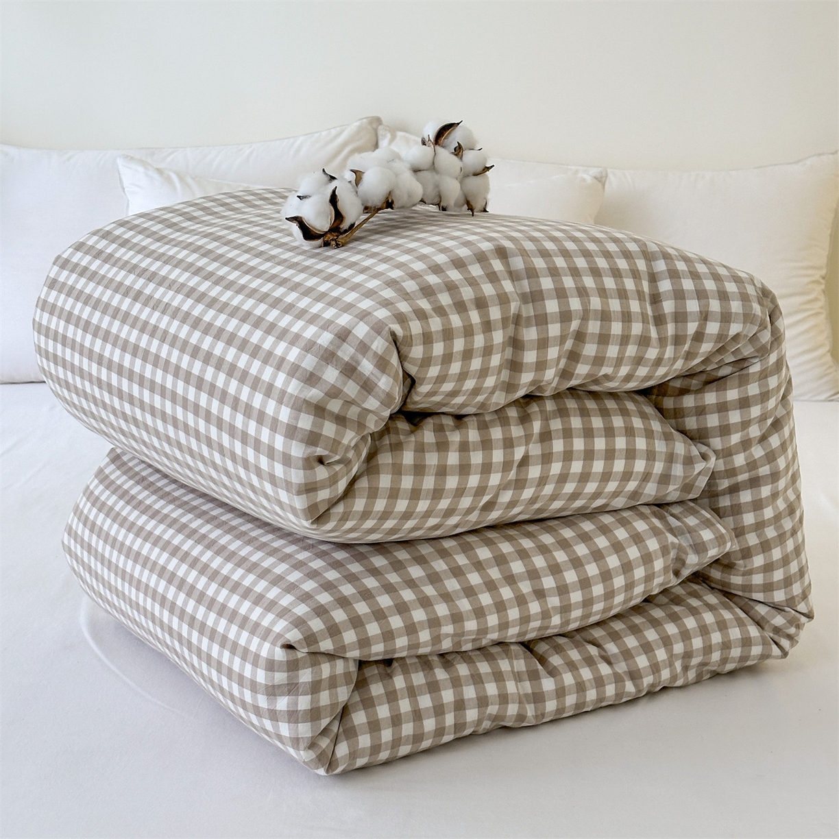 91家纺网 家纺一手货源 找家纺 凌云家纺 2025新款A类可拆洗全棉大豆被子全棉纯棉单人学生宿舍加厚保暖冬被春秋被芯棉被 初夏-卡