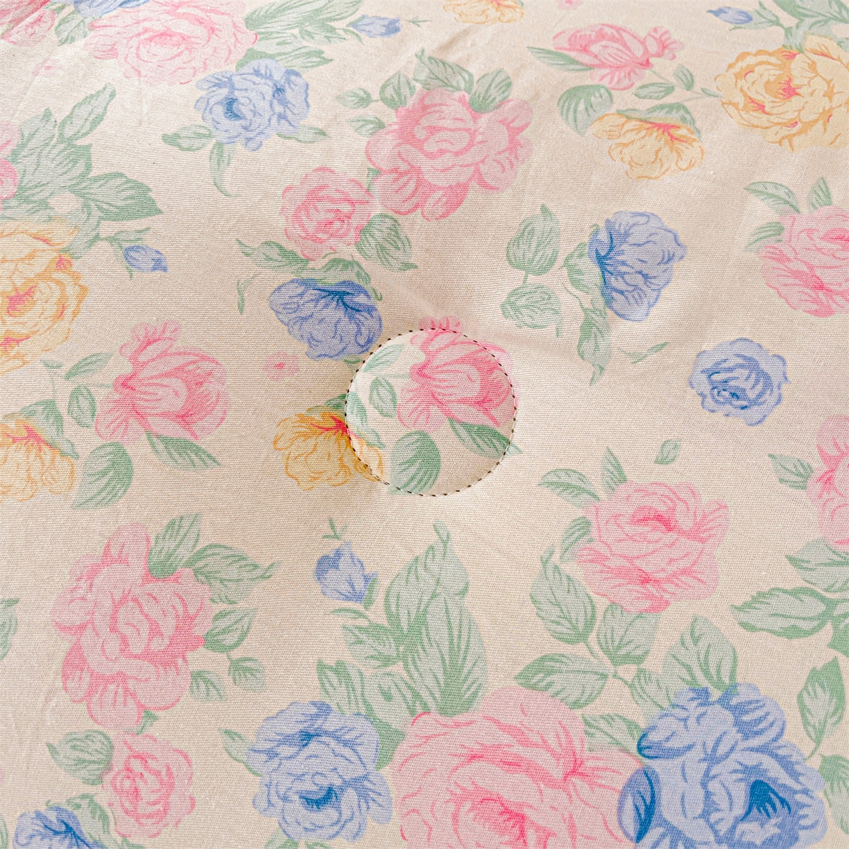 91家纺网 家纺一手货源 找家纺 小石头家纺 2025新款A类全棉纯棉印花豆豆绒大豆被冬被春秋被被子被芯 兰若幽香