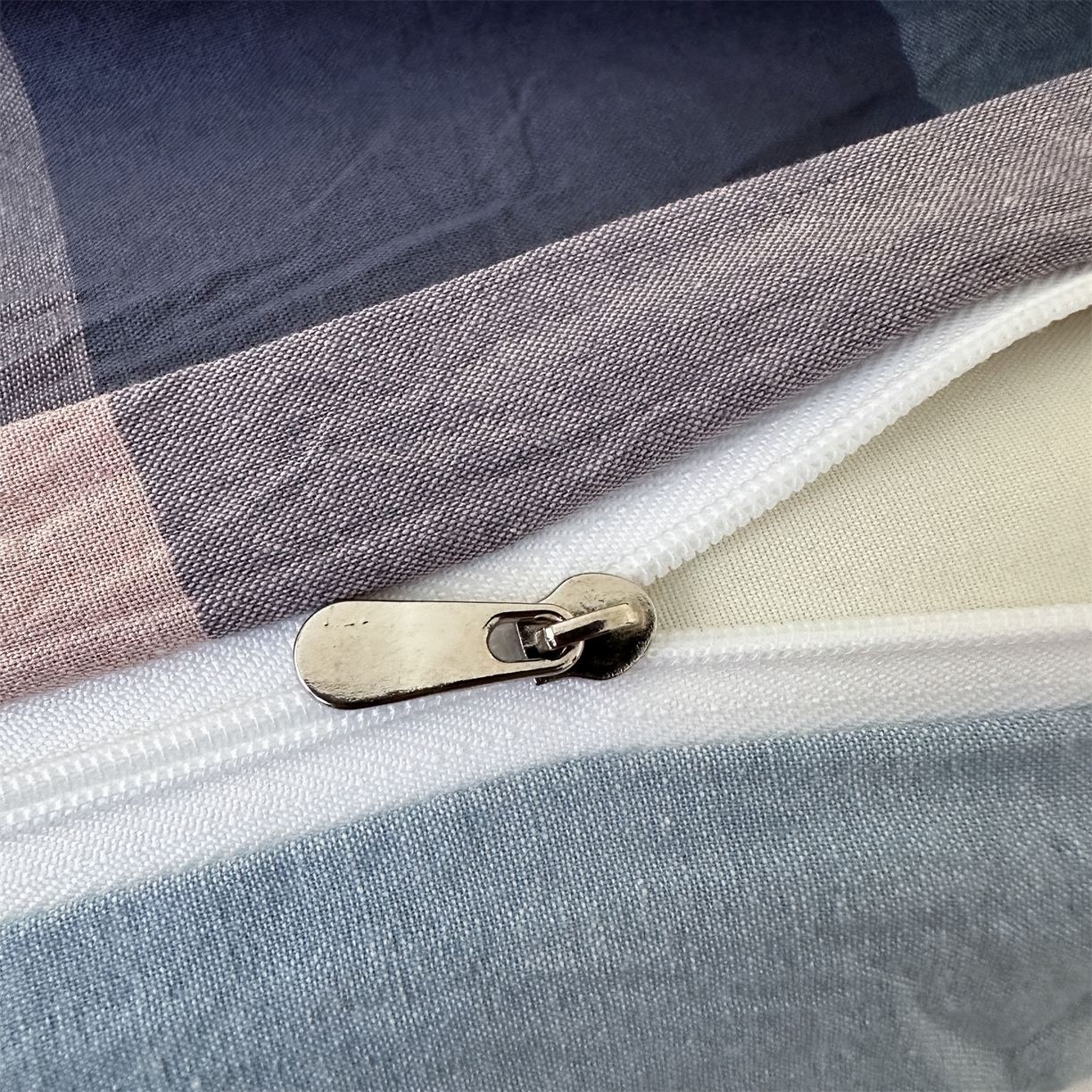 91家纺网 家纺一手货源 找家纺 凌云家纺 2025新款A类可拆洗全棉大豆被子全棉纯棉单人学生宿舍加厚保暖冬被春秋被芯棉被 凌云-蓝