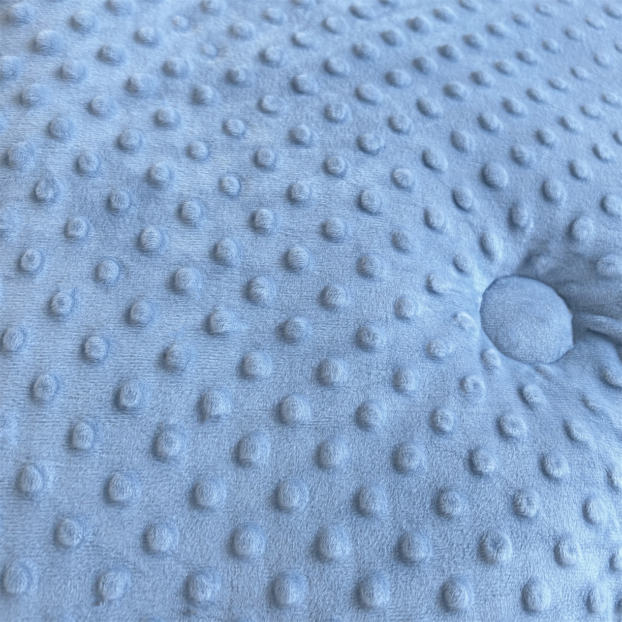 91家纺网 家纺一手货源 找家纺 小石头家纺 2025新款A类全棉纯棉印花豆豆绒大豆被冬被春秋被被子被芯 蓝色花海