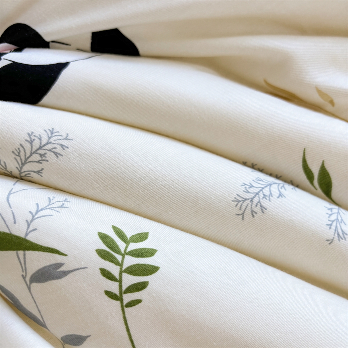 91家纺网 家纺一手货源 找家纺 小石头家纺 2025新款A类全棉纯棉印花豆豆绒大豆被冬被春秋被被子被芯 熊猫乐园