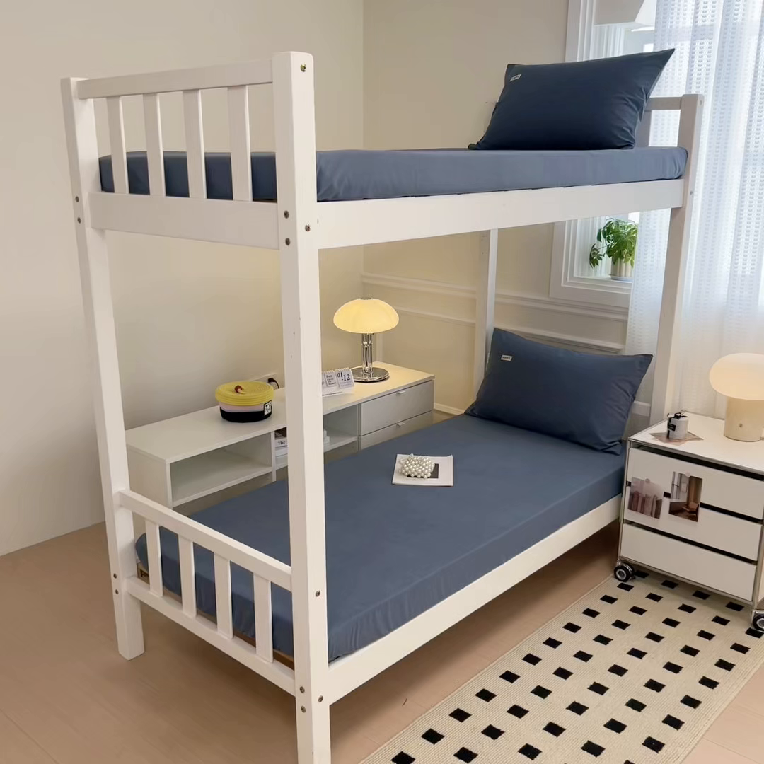 91家纺网 家纺一手货源 找家纺 （总）眠博士 2025新款纯色全棉纯棉磨毛学生床床笠单品床笠床笠单件