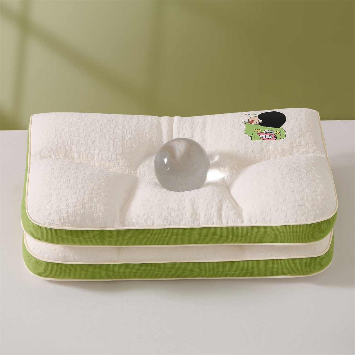 91家纺网 家纺一手货源 找家纺 （总）大熊枕芯 2025新款亲肤舒适云柔针织亲子护颈枕枕头枕芯