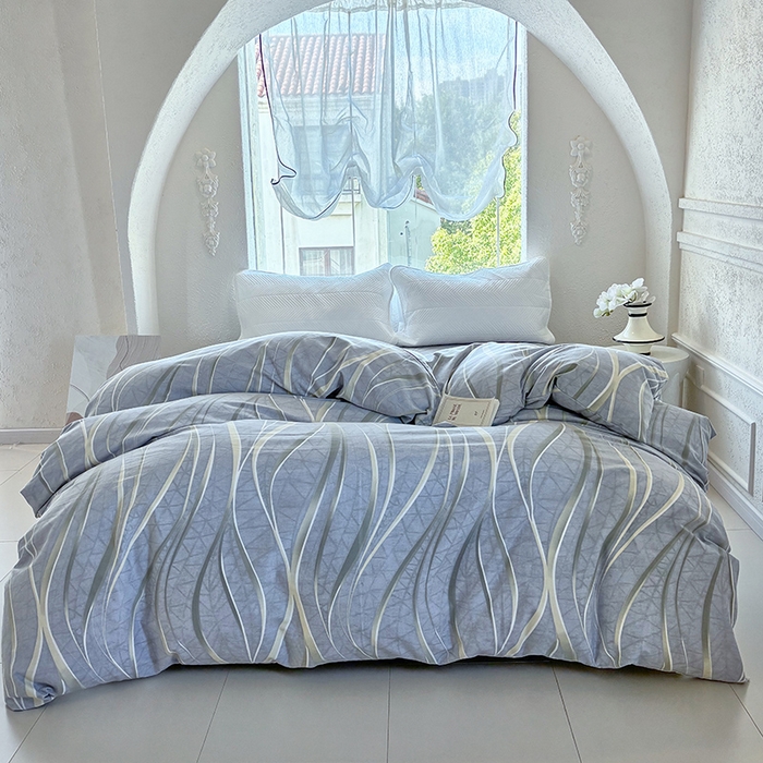 91家纺网 家纺一手货源 找家纺 （总1）安逸家纺 新款全棉被套加厚生态磨毛学生单被套纯棉被罩