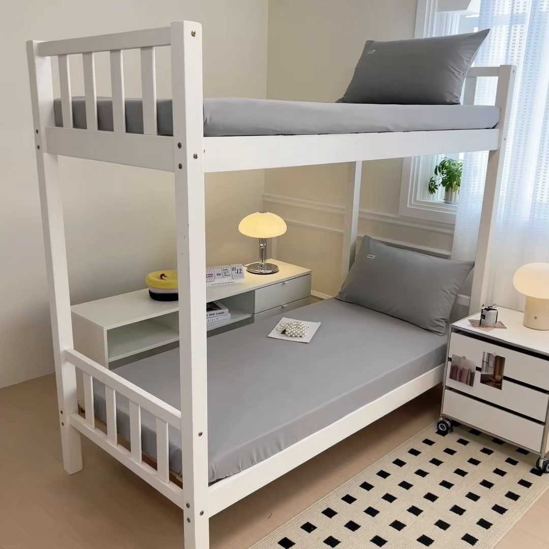 91家纺网 家纺一手货源 找家纺 眠博士 2025新款纯色全棉纯棉磨毛学生床床笠单品床笠床笠单件 磨毛床笠-陶瓷浅灰