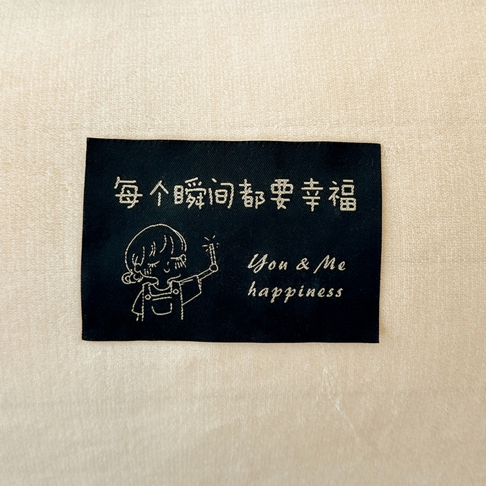 91家纺网 家纺一手货源 找家纺 莱越家纺 2025新款高克重牛奶绒纯色贴标款四件套（8斤重） 贴标-米白