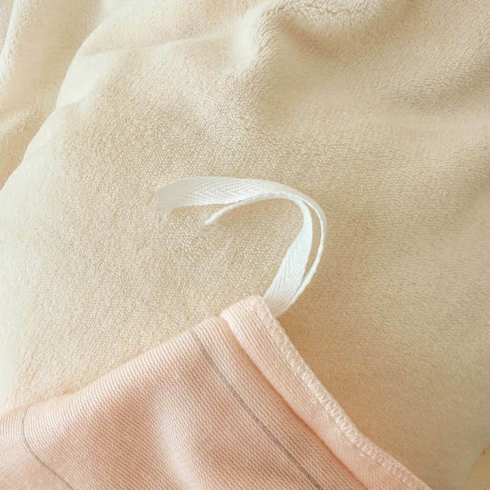 91家纺网 家纺一手货源 找家纺 莱越家纺 2025新款高克重牛奶绒纯色贴标款四件套（8斤重） 贴标-米白+淡雅玉