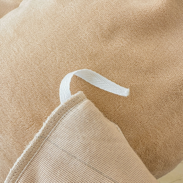 91家纺网 家纺一手货源 找家纺 莱越家纺 2025新款高克重牛奶绒纯色贴标款四件套（8斤重） 贴标-香槟金