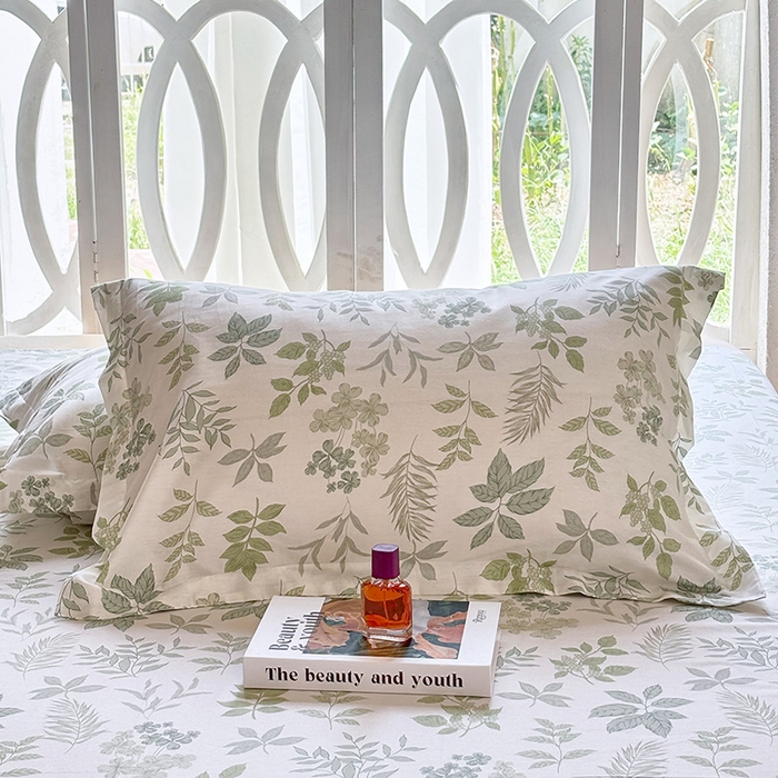 91家纺网 家纺一手货源 找家纺 （总1）安逸家纺 12868 新款全棉枕套学生纯棉单枕套48x74一对