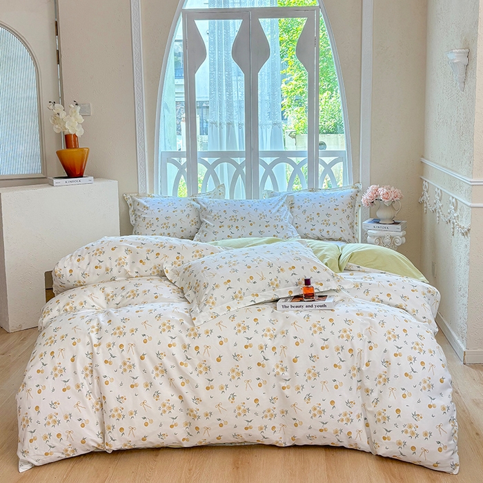 91家纺网 家纺一手货源 找家纺 （总1）安逸家纺 12868 新款全棉床单四件套学生宿舍纯棉床单款三件套