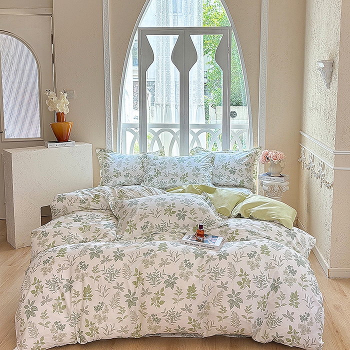 91家纺网 家纺一手货源 找家纺 （总1）安逸家纺 12868 新款全棉床单四件套学生宿舍纯棉床单款三件套