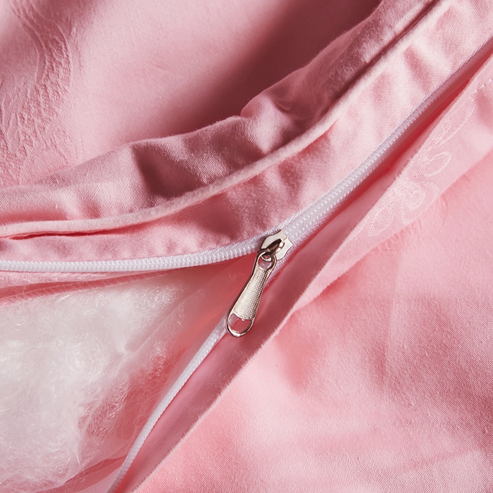 91家纺网 家纺一手货源 找家纺 金同成 2025新款婚庆被冬被子母被春秋被四季被60支全棉龙凤喜字提花蚕丝被 丁香玉