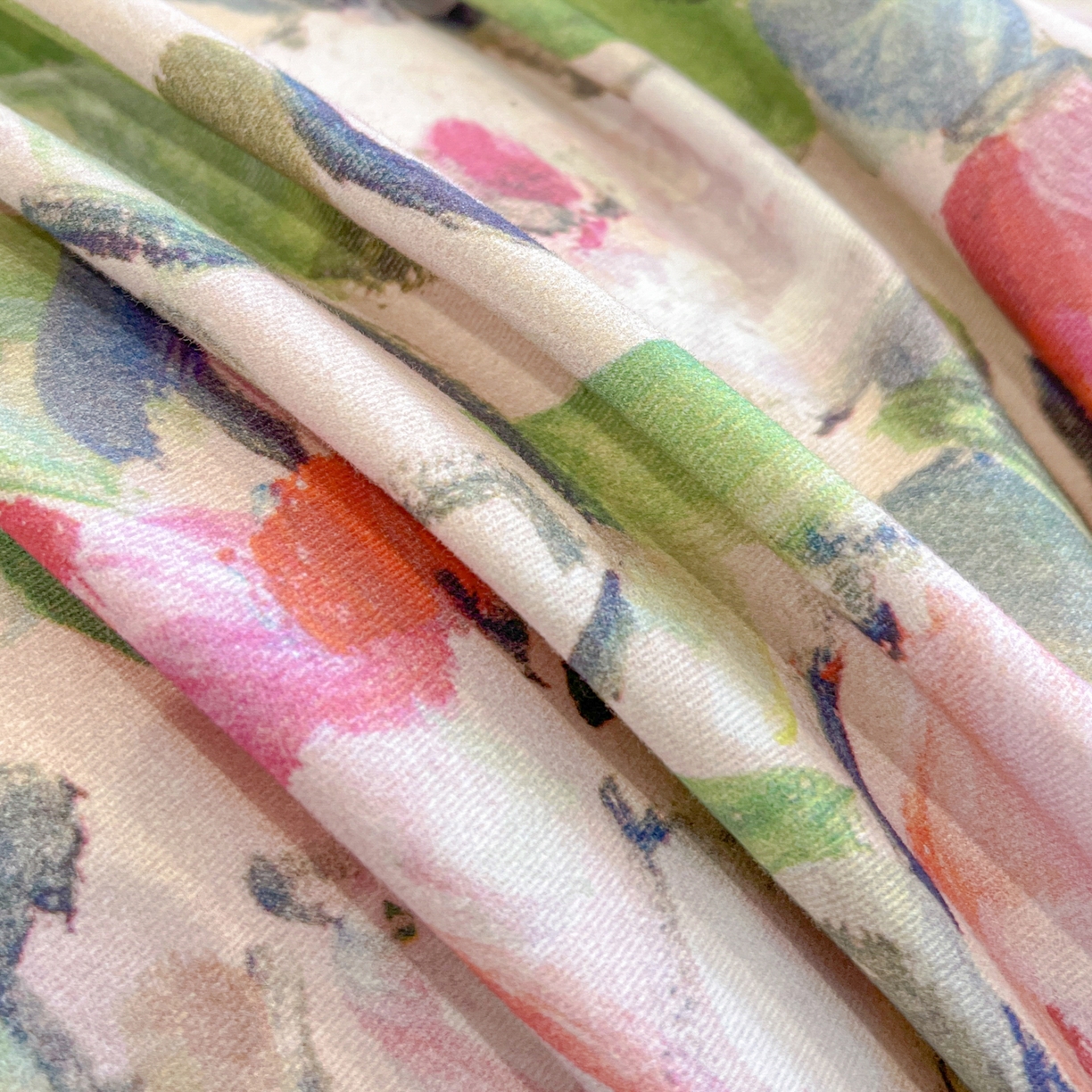 91家纺网 家纺一手货源 找家纺 禾时 2025新款全棉超柔数码印花磨毛四件套（32x21磨毛） 兰朵（绿）