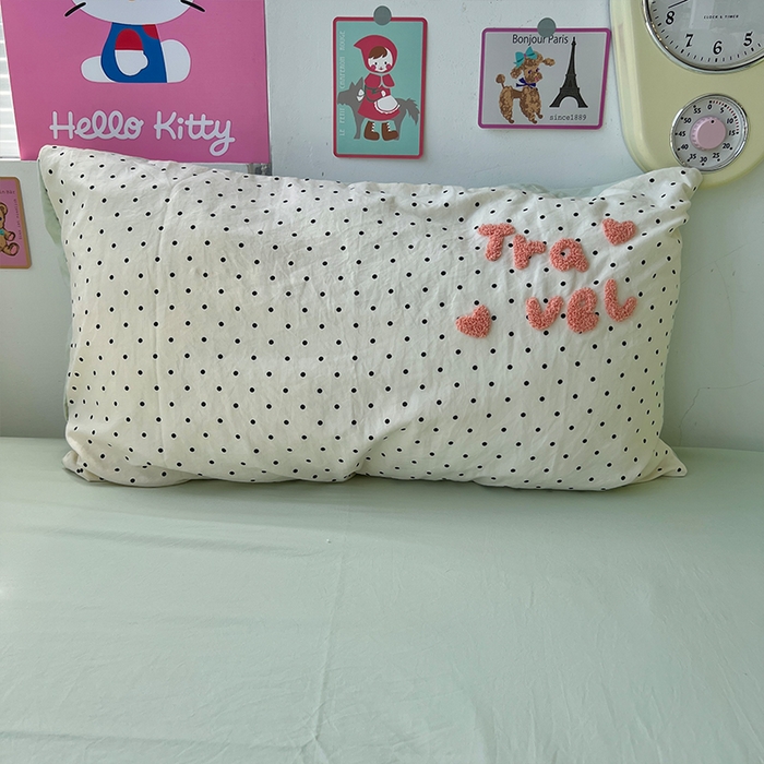 91家纺网 家纺一手货源 找家纺 原素 2025学生季少女心毛巾绣四件套 熊猫去旅行