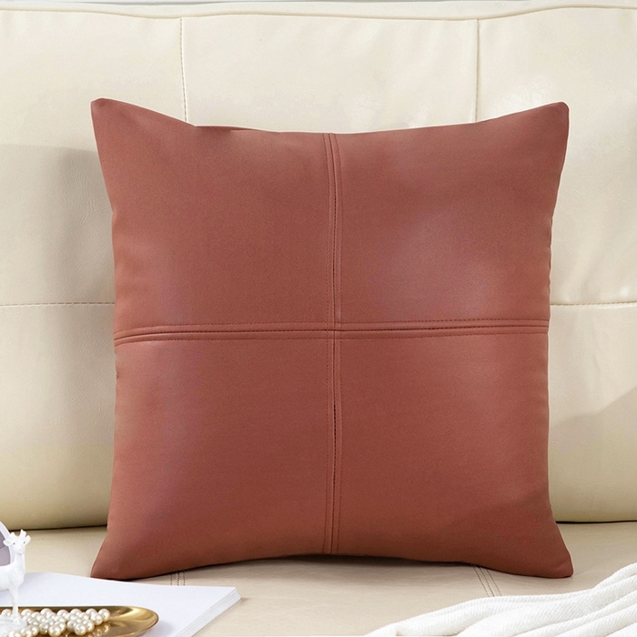 91家纺网 家纺一手货源 找家纺 （总）新奇异 2025新款十字拼接科技布抱枕（支持定制）