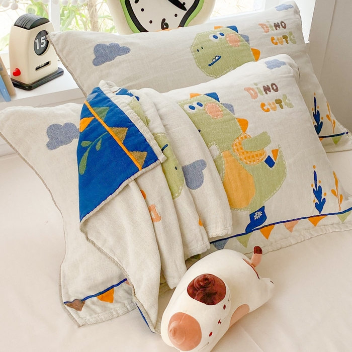 91家纺网 家纺一手货源 找家纺 （总）美宜家2025新款全棉水洗纱布枕巾