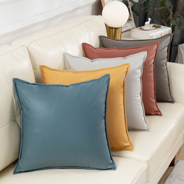 91家纺网 家纺一手货源 找家纺 新奇异 2025新款四边压线科技布抱枕（支持定制） 组合图仅供展示