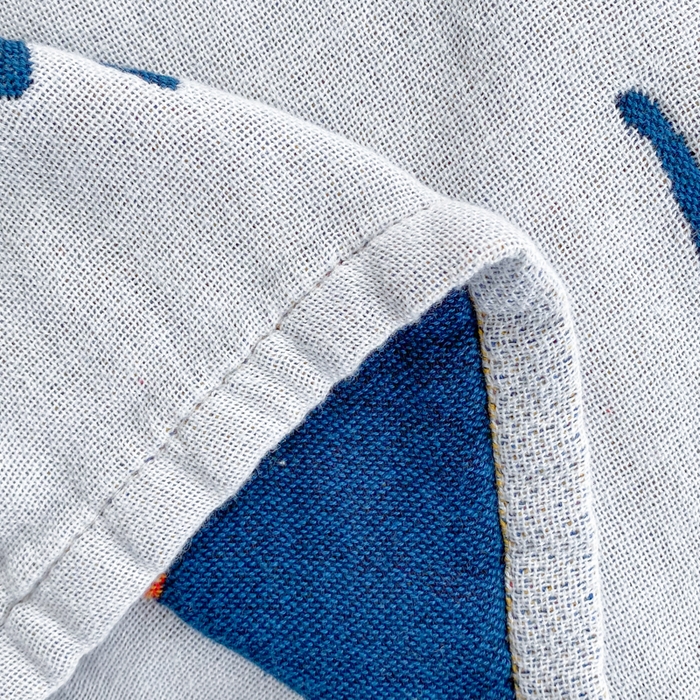 91家纺网 家纺一手货源 找家纺 美宜家2025新款全棉水洗纱布枕巾 胖嘟嘟一对