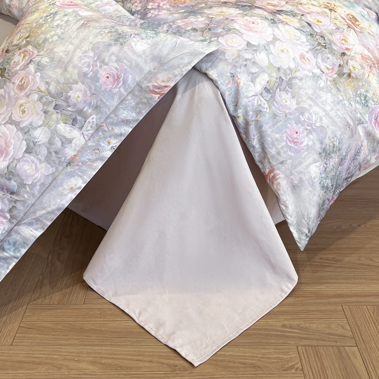 91家纺网 家纺一手货源 找家纺 禾时 2025新款全棉超柔数码印花磨毛四件套（32x21磨毛） 制岛之息（紫）