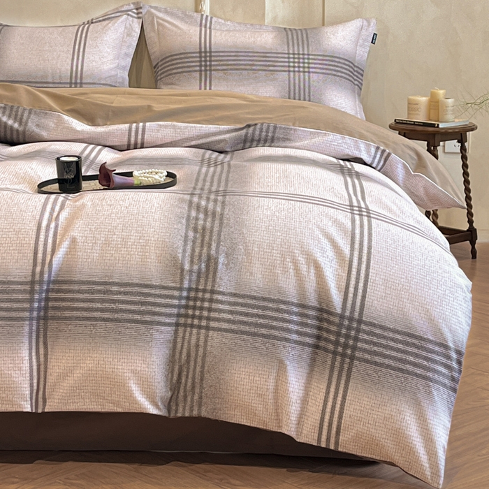 91家纺网 家纺一手货源 找家纺 （总）禾时 2025新款全棉超柔数码印花磨毛四件套（32x21磨毛）