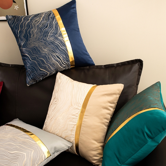 91家纺网 家纺一手货源 找家纺 （总）新奇异 2025新款新中式肌理纹抱枕