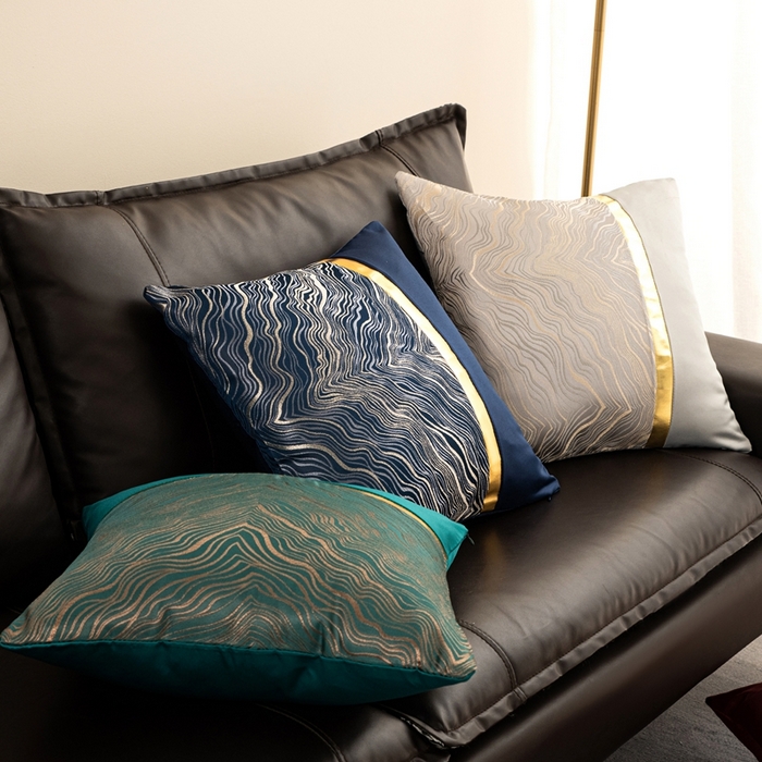 91家纺网 家纺一手货源 找家纺 （总）新奇异 2025新款新中式肌理纹抱枕