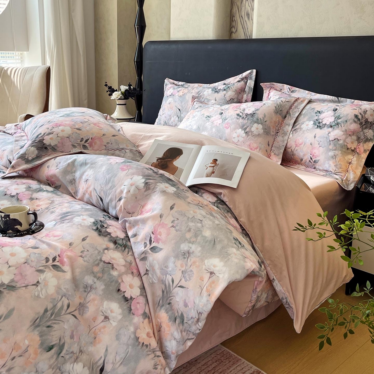 91家纺网 家纺一手货源 找家纺 （总）慕希家纺 2025新款疆大白全棉纯棉加厚生态磨毛四件套