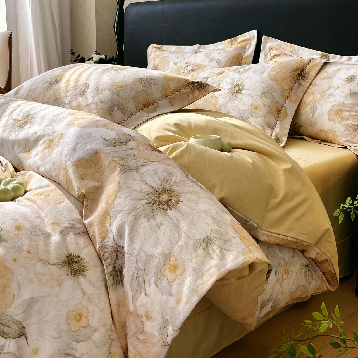 91家纺网 家纺一手货源 找家纺 （总）慕希家纺 2025新款疆大白全棉纯棉加厚生态磨毛四件套