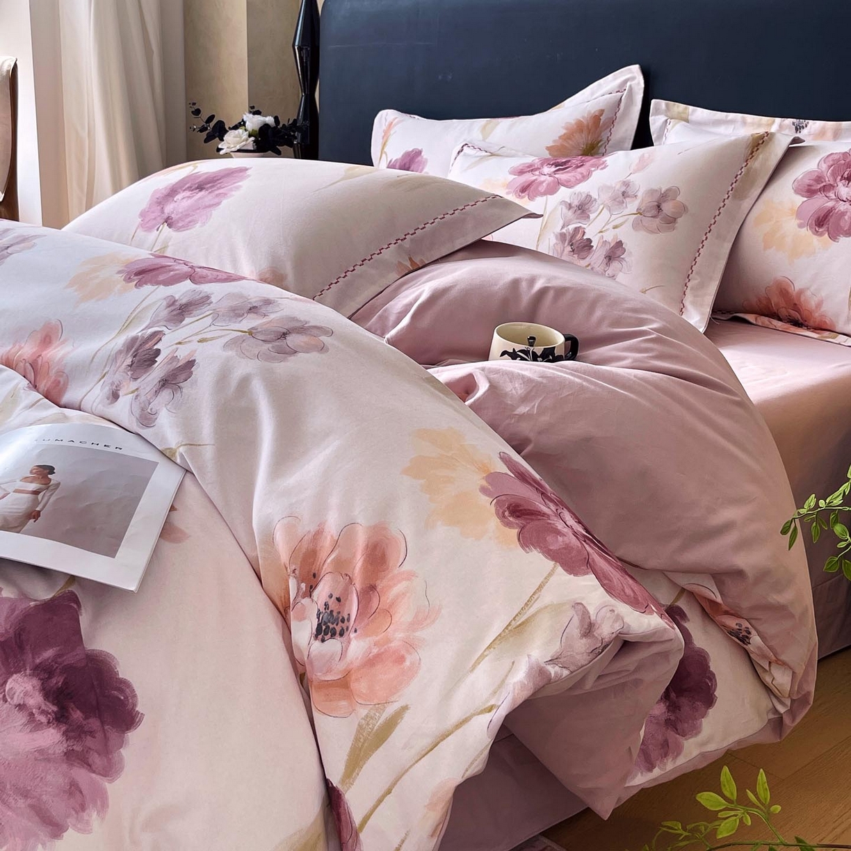 91家纺网 家纺一手货源 找家纺 （总）慕希家纺 2025新款疆大白全棉纯棉加厚生态磨毛四件套