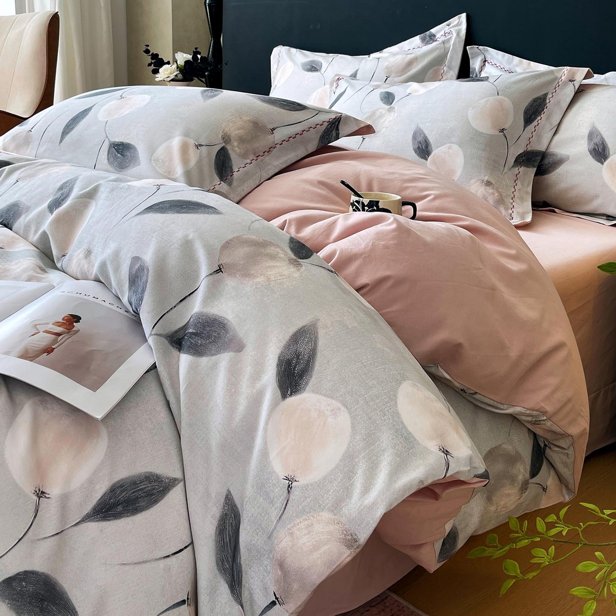 91家纺网 家纺一手货源 找家纺 （总）慕希家纺 2025新款疆大白全棉纯棉加厚生态磨毛四件套