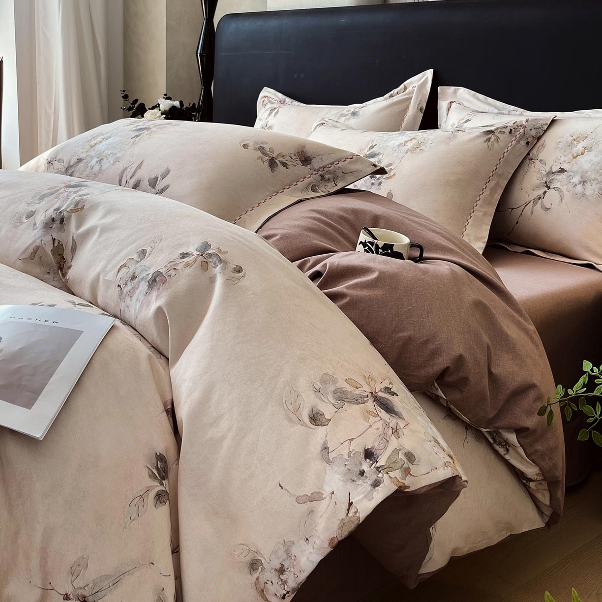 91家纺网 家纺一手货源 找家纺 （总）慕希家纺 2025新款疆大白全棉纯棉加厚生态磨毛四件套