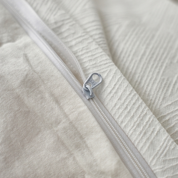 91家纺网 家纺一手货源 找家纺 （总）梦享生活家居 2025新款白色全棉肌理纹提花四件套