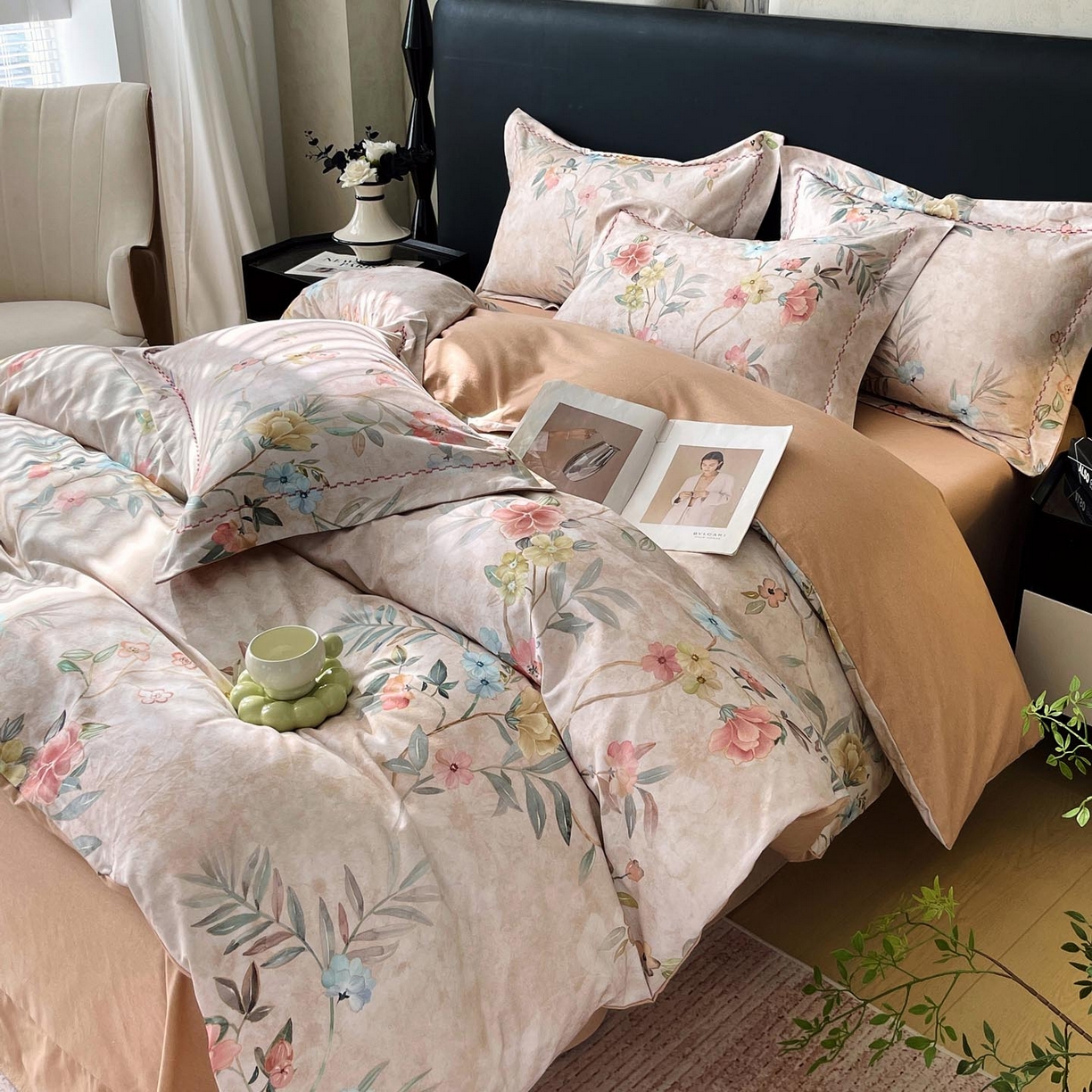 91家纺网 家纺一手货源 找家纺 慕希家纺 2025新款疆大白全棉纯棉加厚生态磨毛四件套 美伊