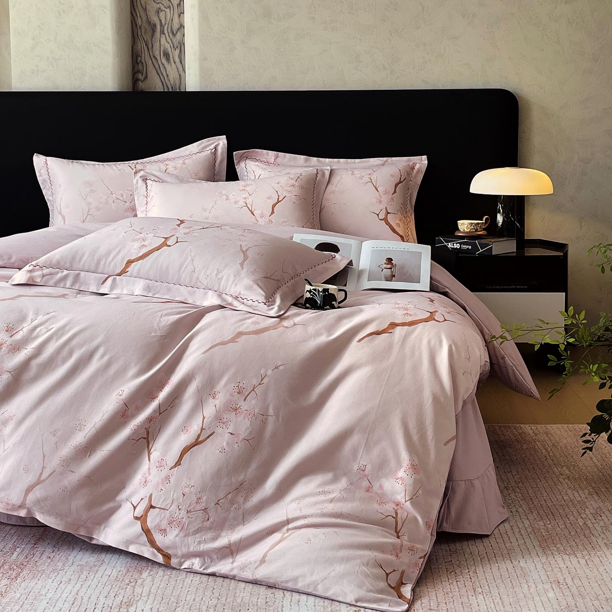 91家纺网 家纺一手货源 找家纺 慕希家纺 2025新款疆大白全棉纯棉加厚生态磨毛四件套 慕沁