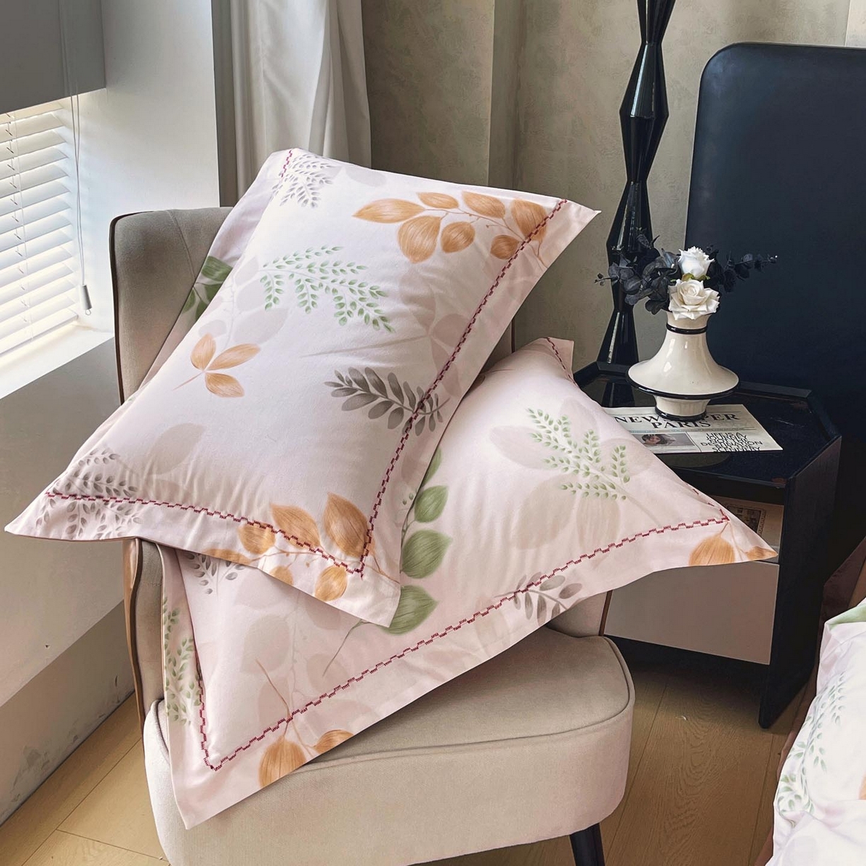 91家纺网 家纺一手货源 找家纺 慕希家纺 2025新款疆大白全棉纯棉加厚生态磨毛四件套 芊语-米