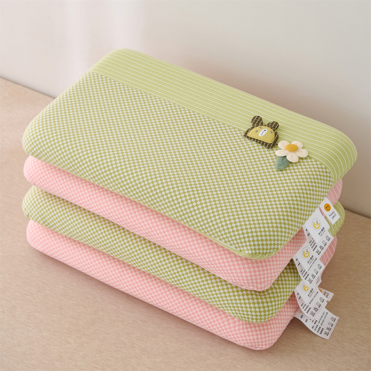 （总）大熊枕芯 2025新款童趣儿童款记忆枕面包枕头枕芯